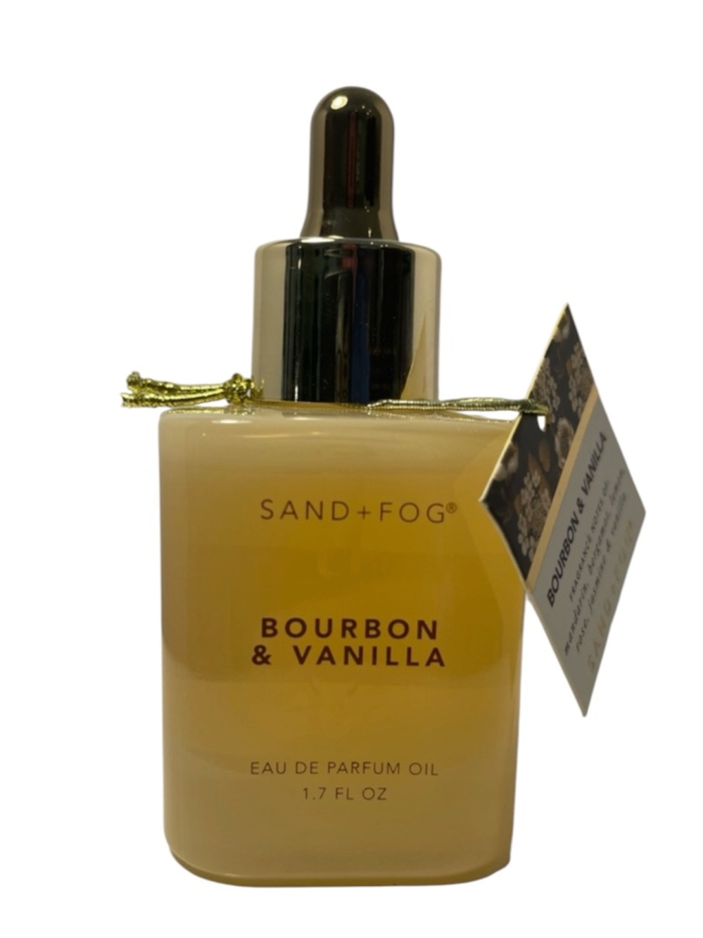 Sand + Fog “Bourbon & Vanilla” Scented Body Oil -  1.7 fl oz NWT **
